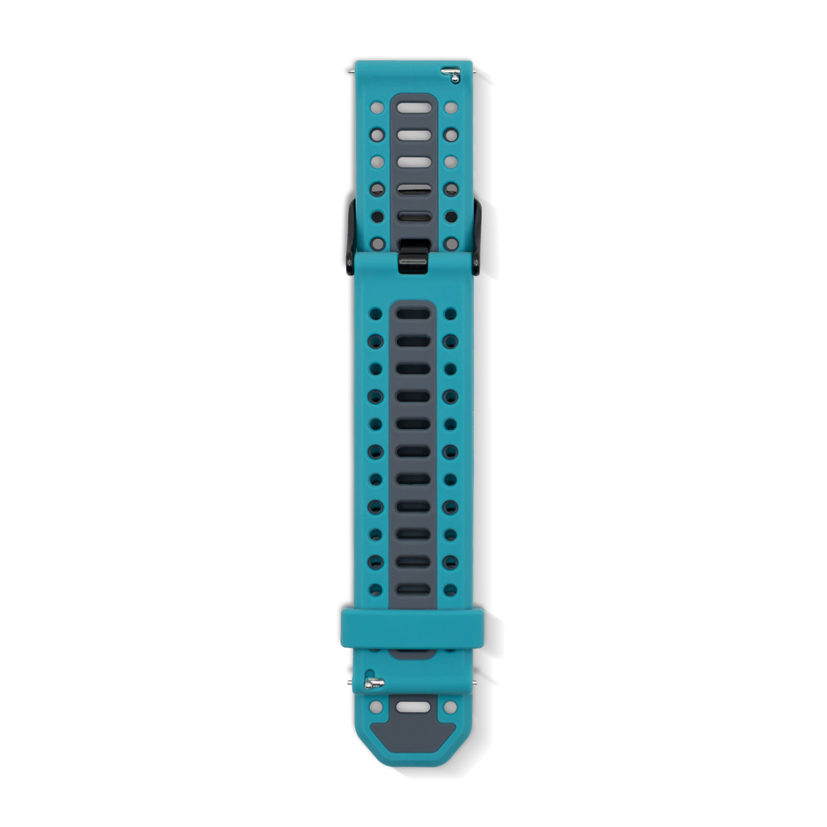 UNA - Silicone Strap in Teal, view 3