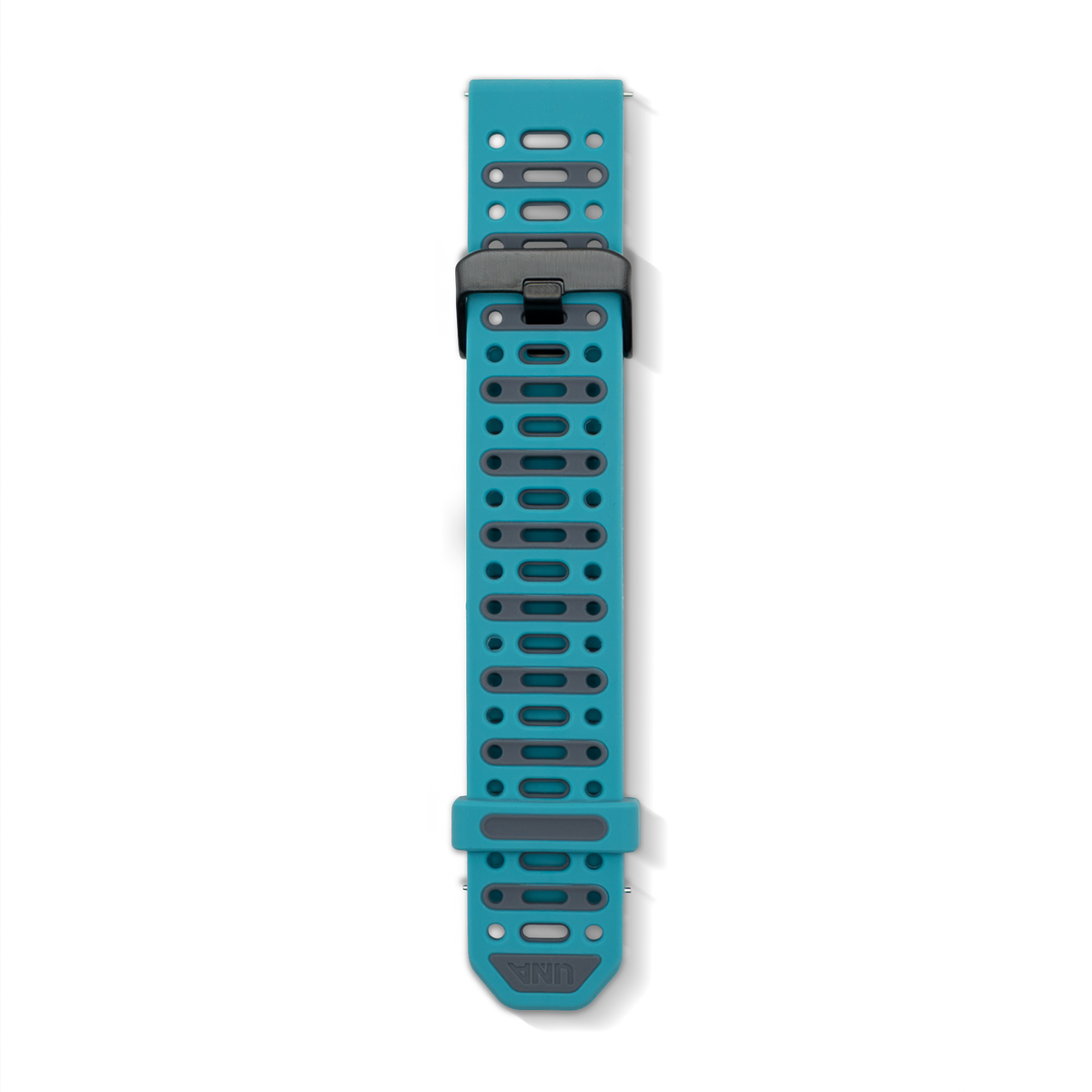 UNA - Silicone Strap in Teal, view 2