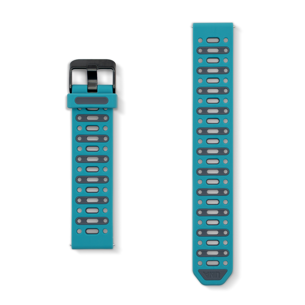 UNA - Silicone Strap in Teal, view 1