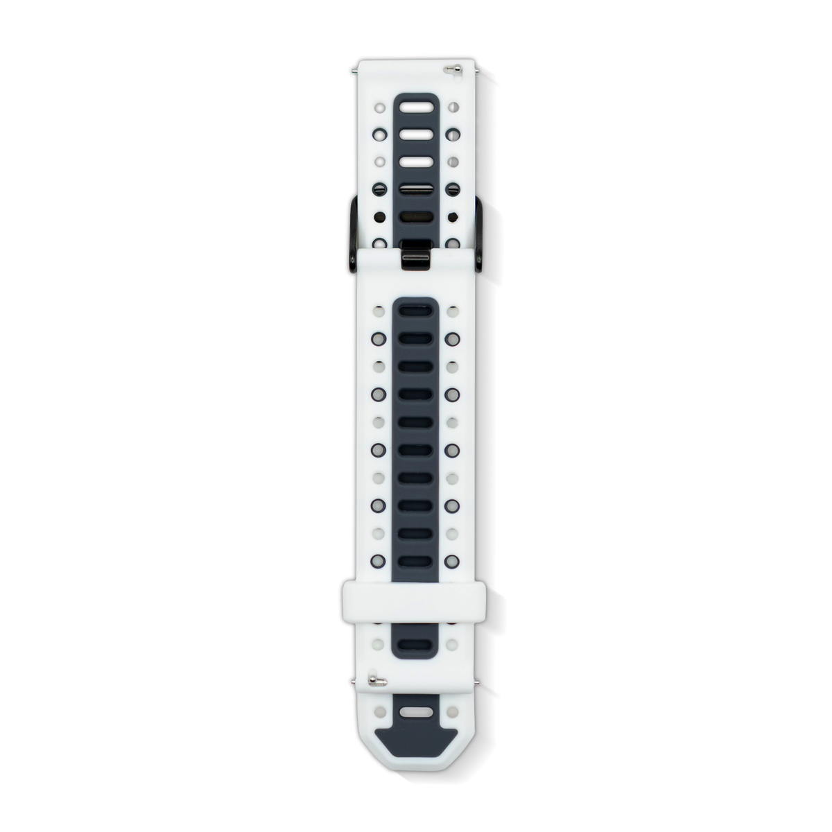 UNA - Silicone Strap in White, view 3